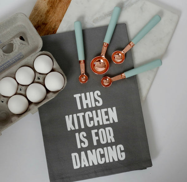THIS KITCHEN IS FOR DANCING TEA TOWEL