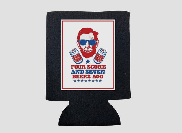 FOUR SCORE AND SEVEN BEERS AGO KOOZIE