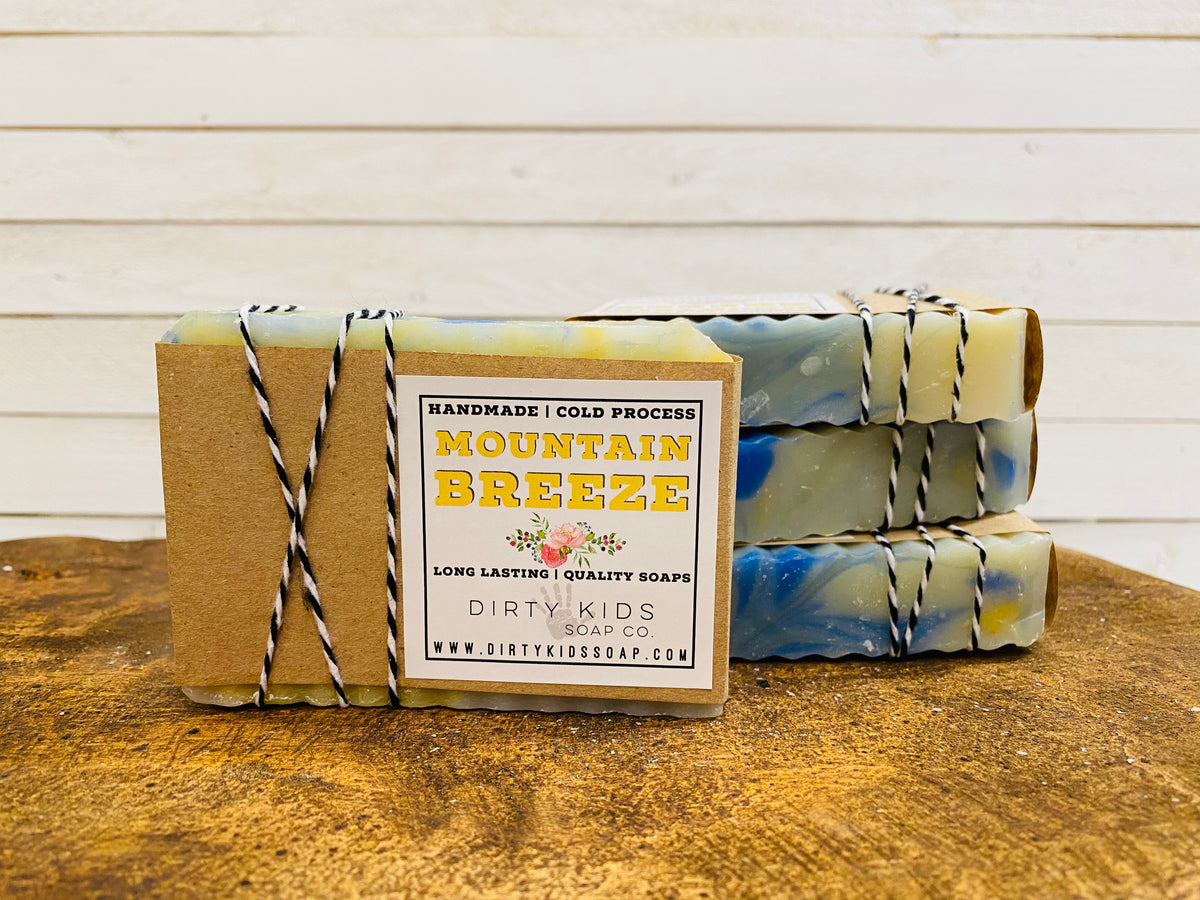 MOUNTAIN BREEZE BAR SOAP – DKHANDMADE