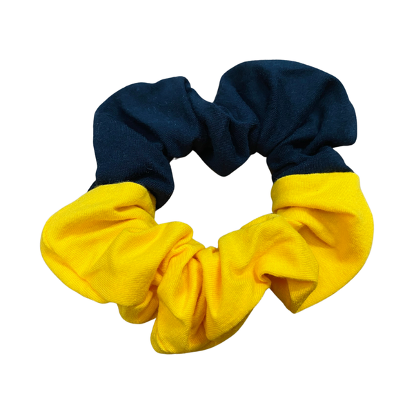 BLACK & GOLD SCRUNCHIE