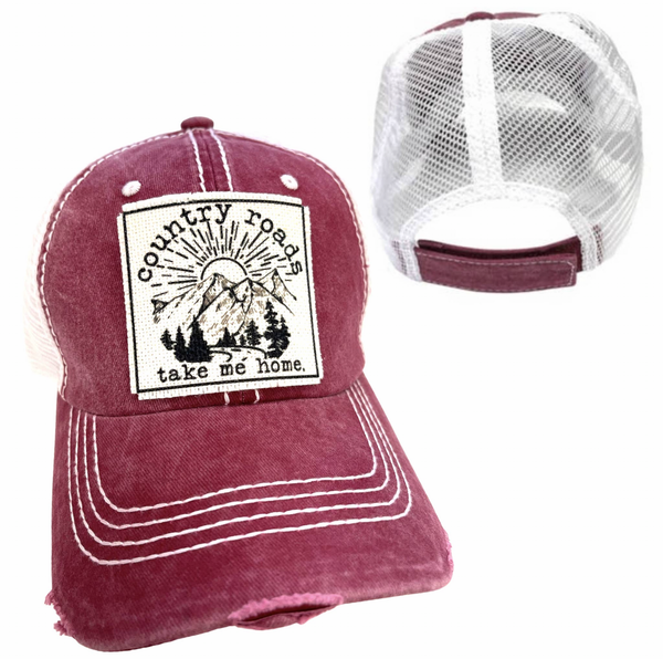 COUNTRY ROADS TAKE ME HOME UNISEX HAT