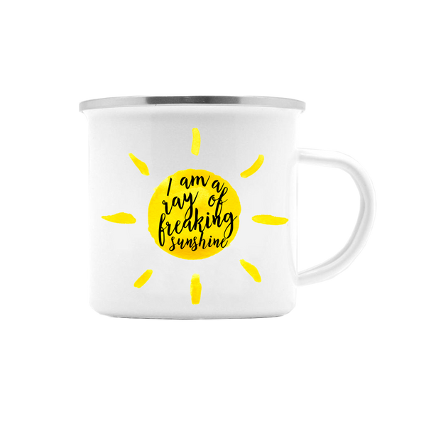 I AM A RAY OF FREAKING SUNSHINE MUG