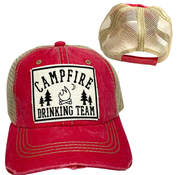 CAMPFIRE DRINKING TEAM UNISEX HAT