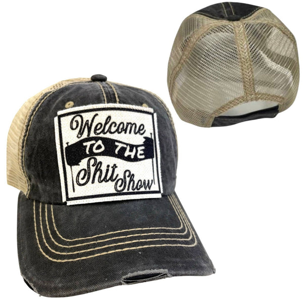 WELCOME TO THE SHIT SHOW UNISEX HAT