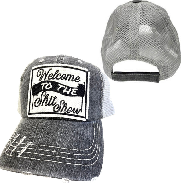 WELCOME TO THE SHIT SHOW UNISEX HAT