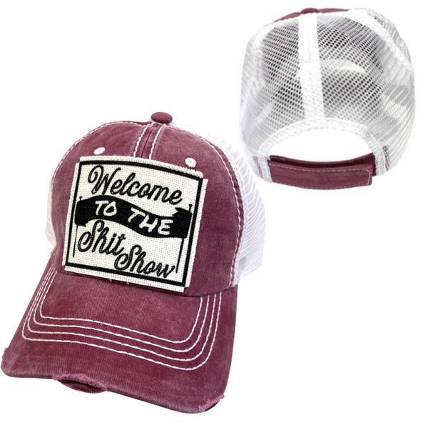 WELCOME TO THE SHIT SHOW UNISEX HAT