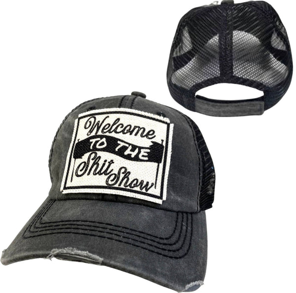 WELCOME TO THE SHIT SHOW UNISEX HAT