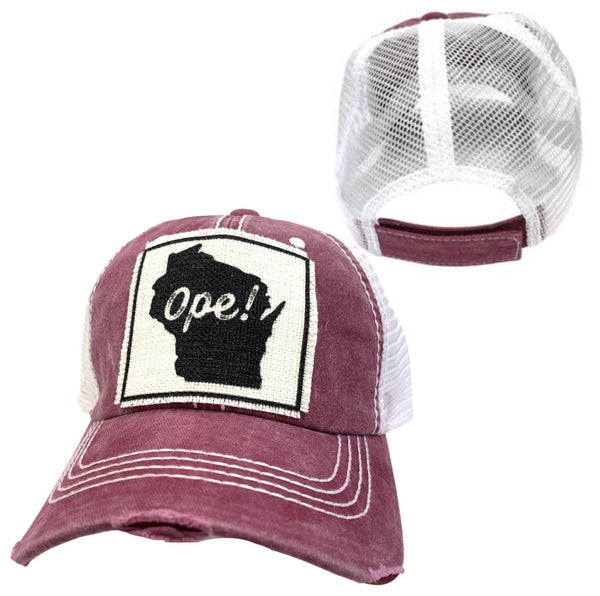WISCONSIN OPE! UNISEX HAT