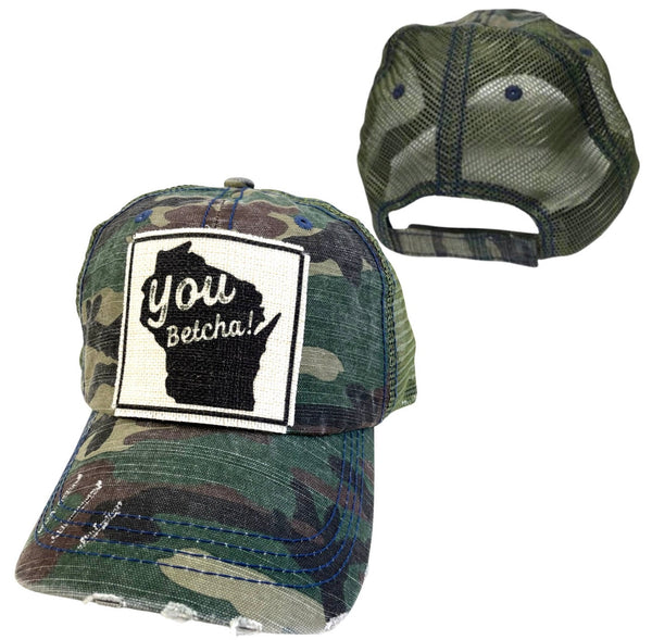 WISCONSIN YOU BETCHA! UNISEX HAT