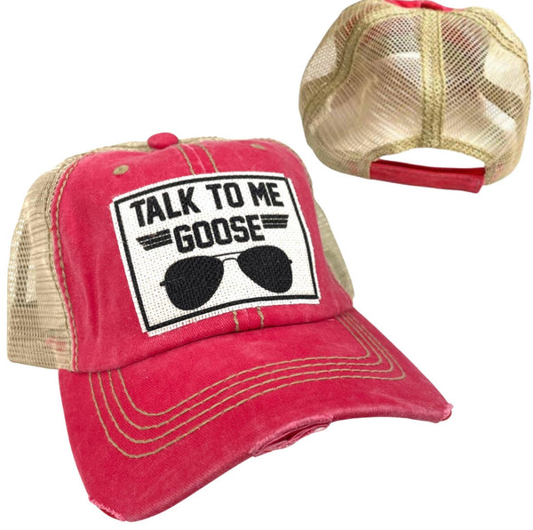 TALK TO ME GOOSE UNISEX HAT