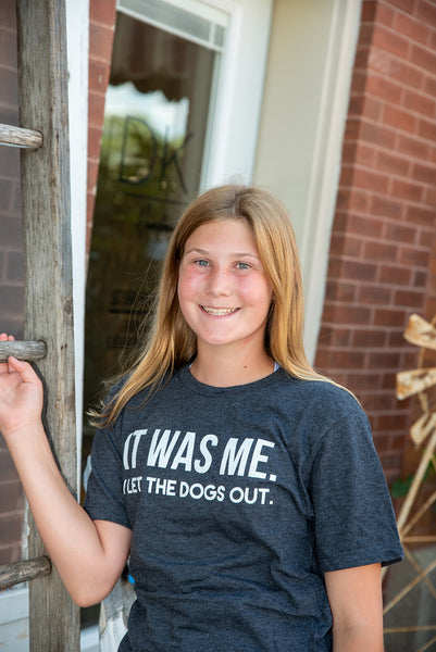 I LET THE DOGS OUT T-SHIRT