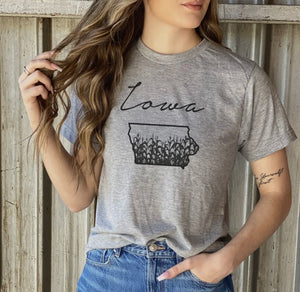 IOWA CORN CURSIVE T-Shirt