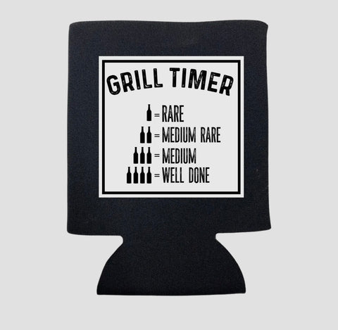 GRILL TIMER KOOZIE