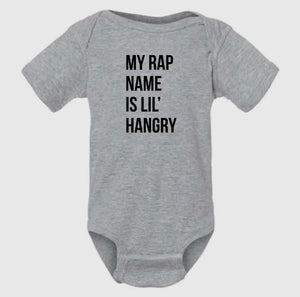 MY RAP NAME ONESIE