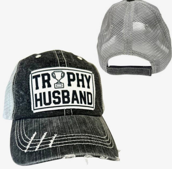 TROPHY HUSBAND UNISEX HAT