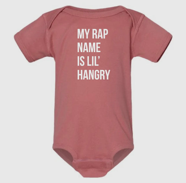 MY RAP NAME ONESIE