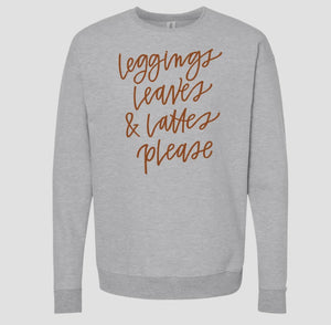 LEGGINGS LEAVES Sweatshirt