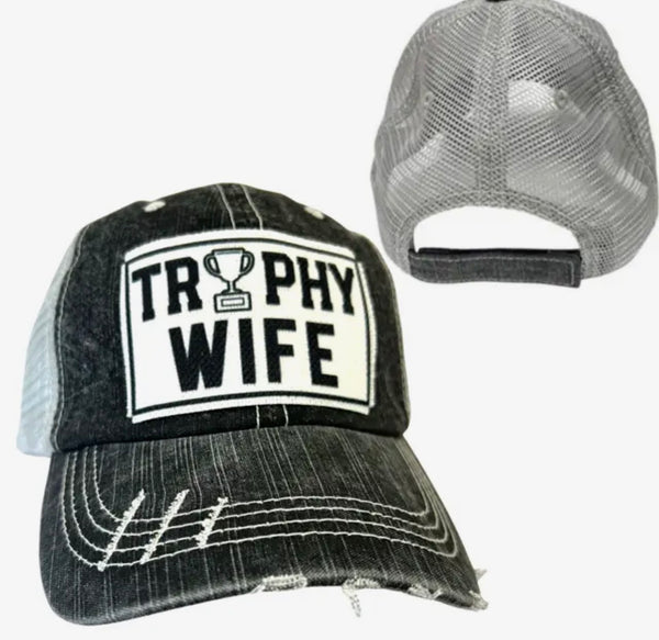 TROPHY WIFE UNISEX HAT