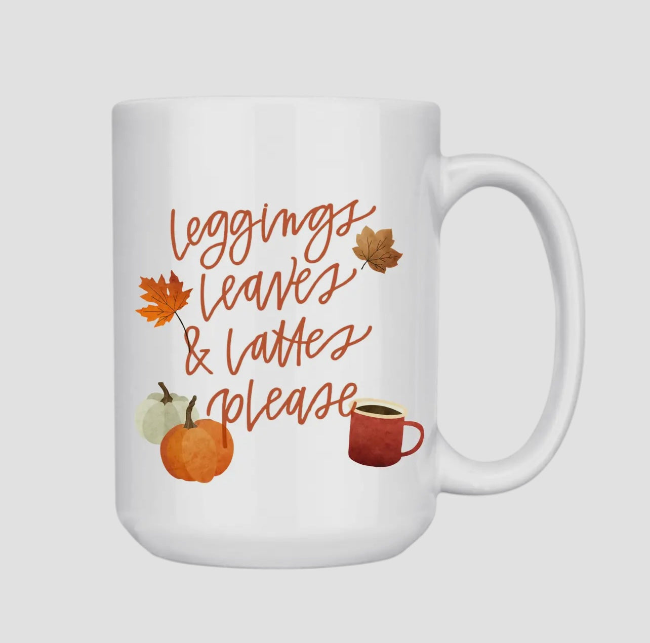 Leggings leaves MUG