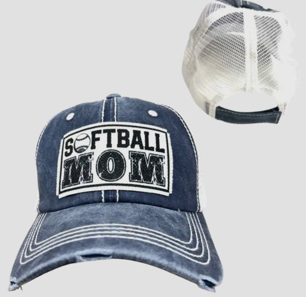 SOFTBALL MOM UNISEX HAT