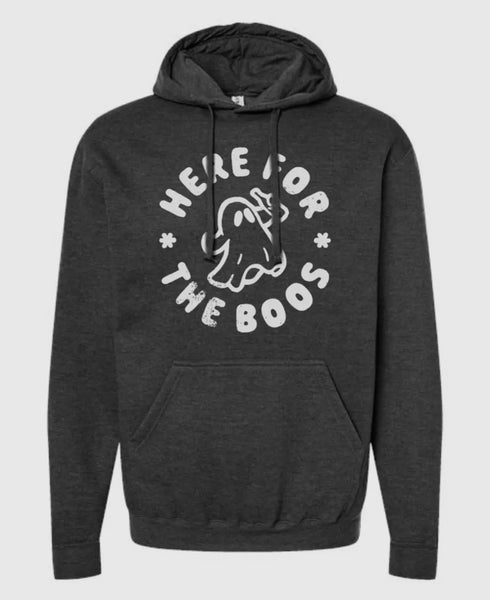 HERE FOR THE BOOS Sweatshirt