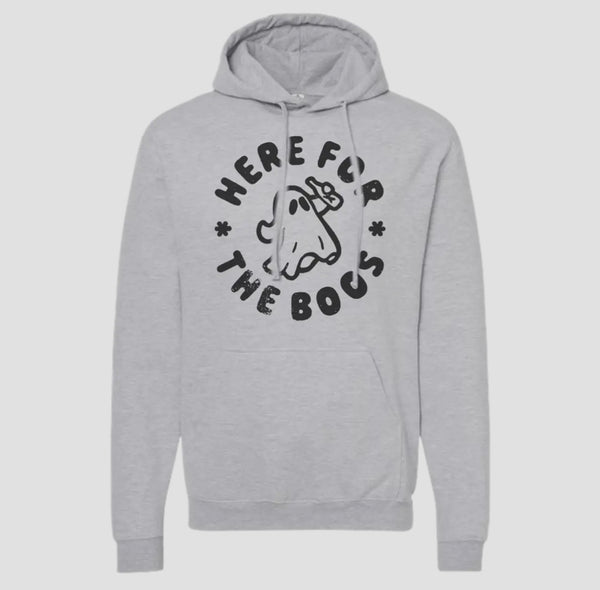 HERE FOR THE BOOS Sweatshirt