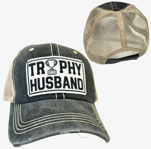 TROPHY HUSBAND UNISEX HAT