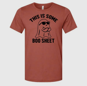 THIS IS SOME BOO SHEET FALL T-SHIRT