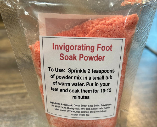 INVIGORATING FOOT SOAK POWDER