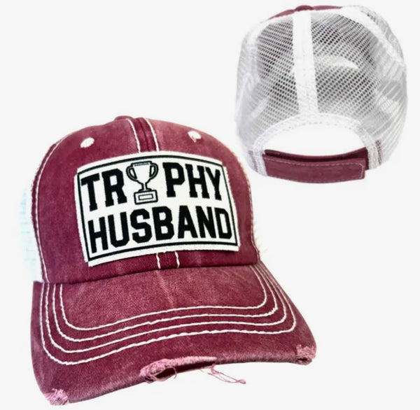 TROPHY HUSBAND UNISEX HAT