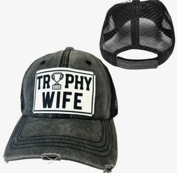 TROPHY WIFE UNISEX HAT