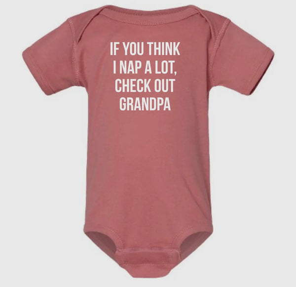 CHECK OUT GRANDPA ONESIE