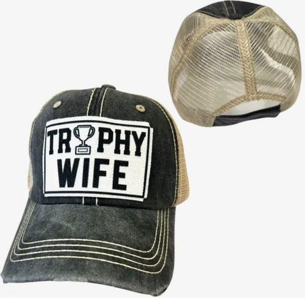 TROPHY WIFE UNISEX HAT