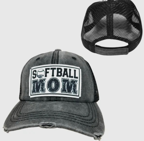 SOFTBALL MOM UNISEX HAT