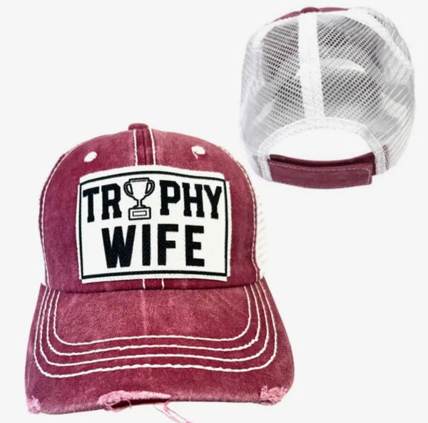 TROPHY WIFE UNISEX HAT