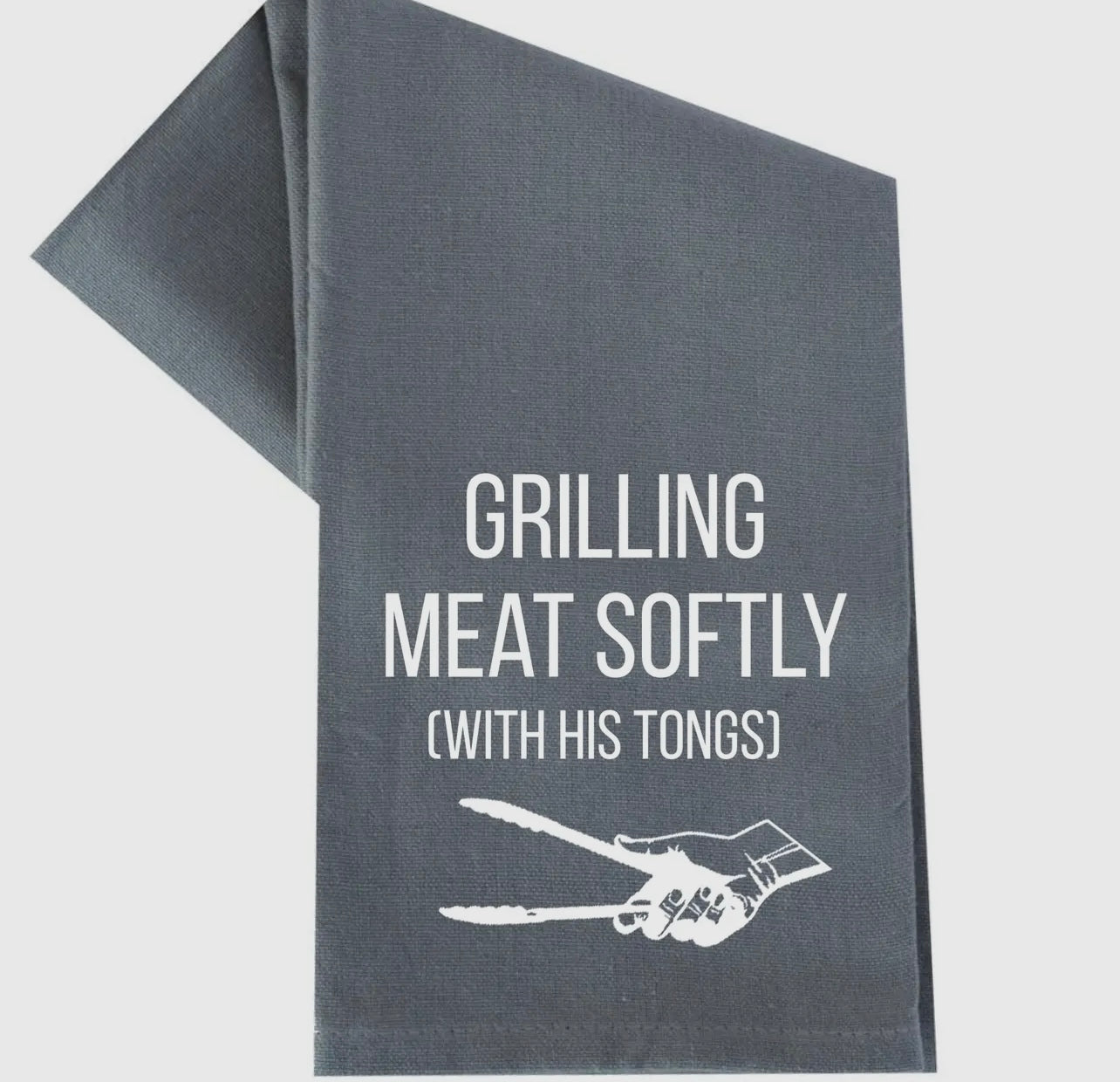 GRILLING MEAT TEA TOWEL