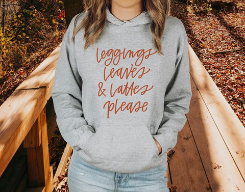 LEGGINGS LEAVES Sweatshirt