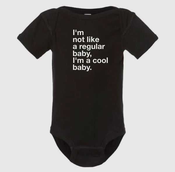 I’M A COOL BABY ONESIE