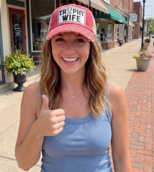 TROPHY WIFE UNISEX HAT