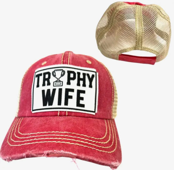 TROPHY WIFE UNISEX HAT