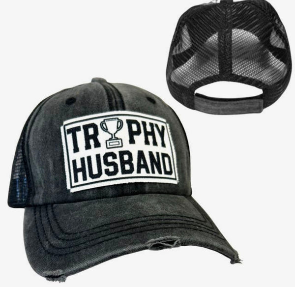 TROPHY HUSBAND UNISEX HAT