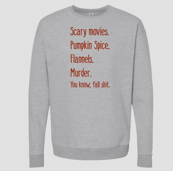 SCARY MOVIES Sweatshirt