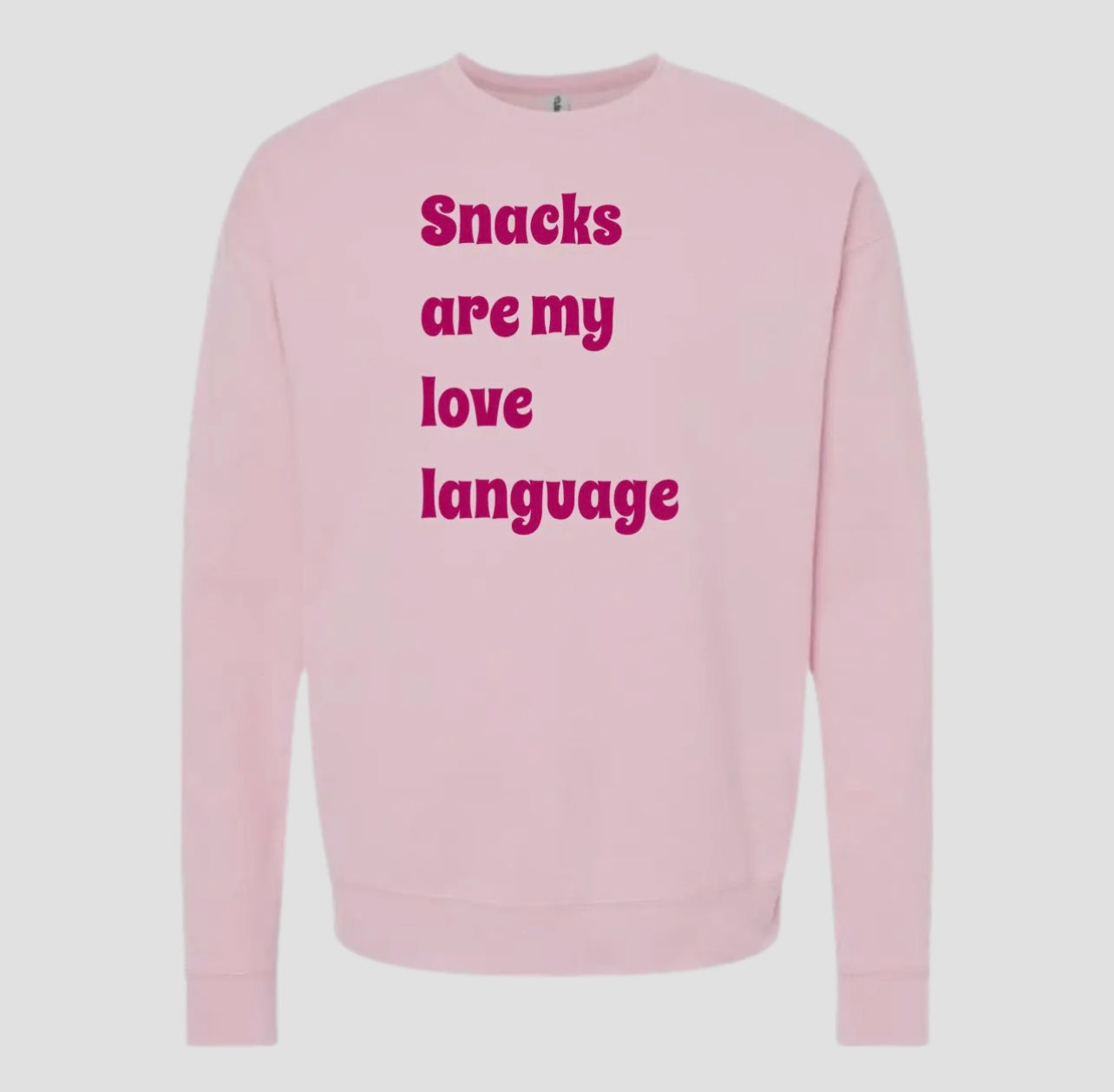 Valentine’s SNACKS Crewneck Sweatshirt