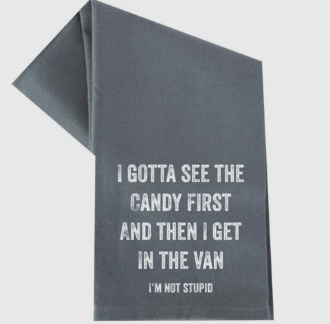 CANDY VAN TEA TOWEL