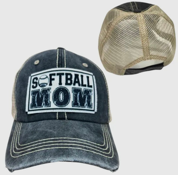 SOFTBALL MOM UNISEX HAT