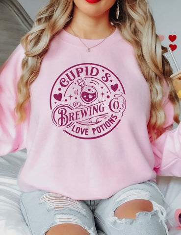 Valentine’s CUPID BREWING Co. Crewneck Sweatshirt