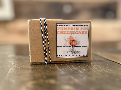 PUMPKIN PIE CHEESECAKE BAR SOAP