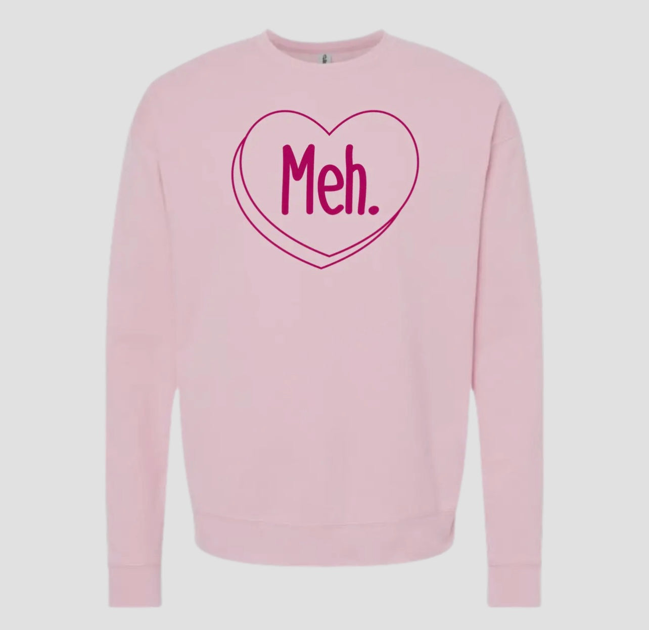 Valentine’s Heart MEH Crewneck Sweatshirt