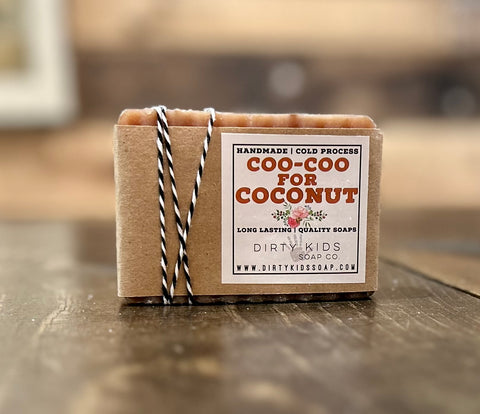 COO COO FOR COCONUT BAR SOAP