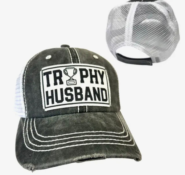 TROPHY HUSBAND UNISEX HAT